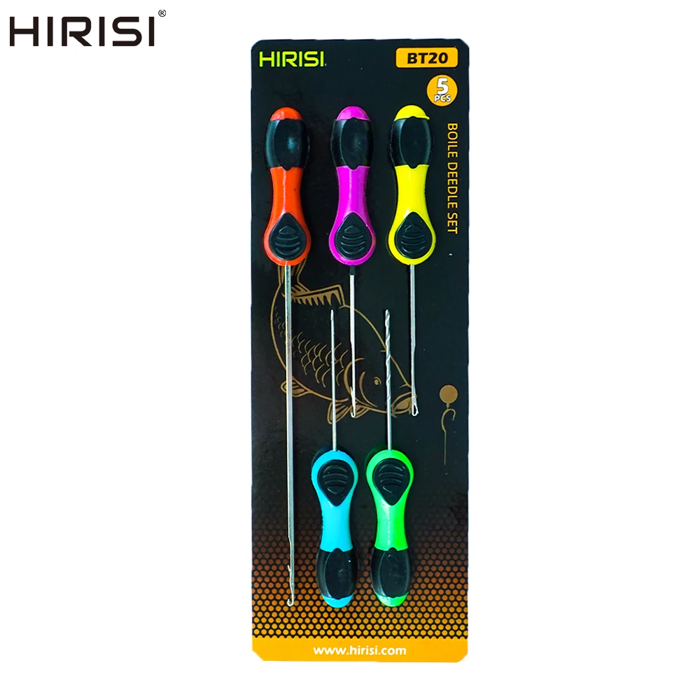 Fishing Equipment Carp - 5x ปลาคาร์พเครื่องมือตกปลาเหยื่อเข็มชุด Pop Up Boilie Rigs