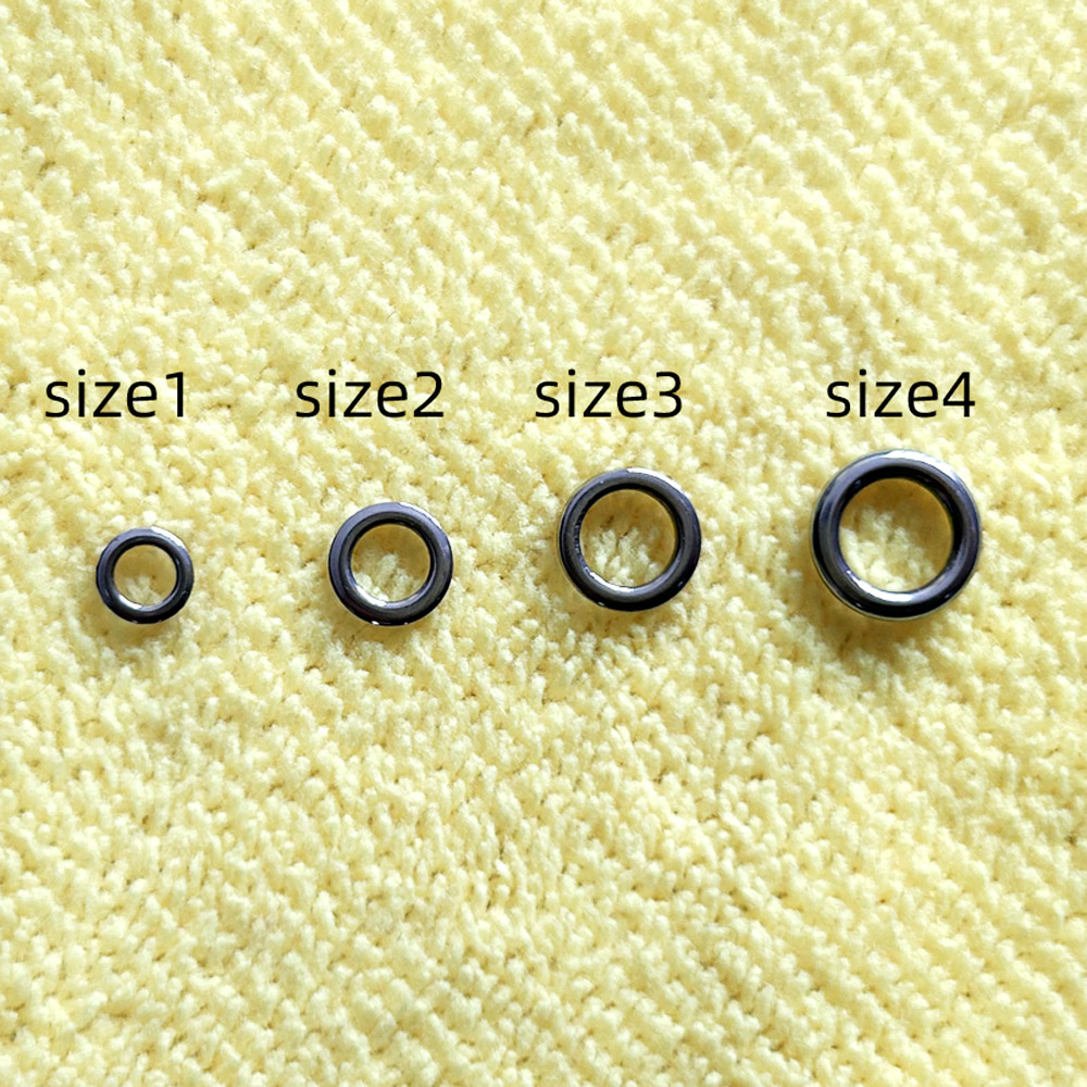 DNDYUJU 50pcs ตกปลาแหวนตกปลา L - Fishing Equipment Cheap บทวิจารณ์และราคา