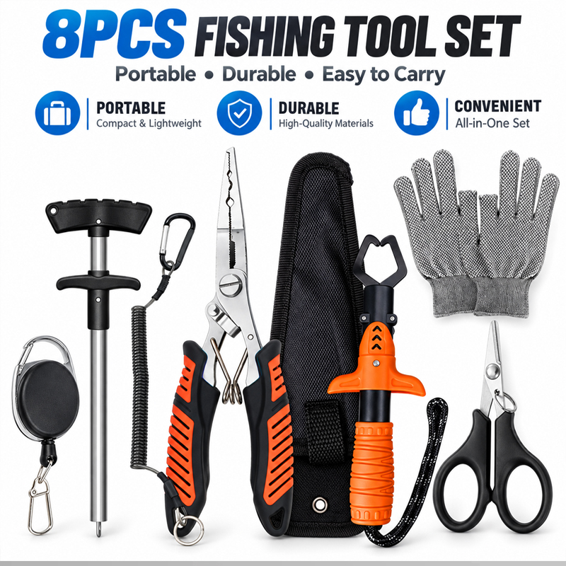 ชุดคีมตกปลาอเนกประสงค์ระดับมือ - Fishing Equipment Cheap บทวิจารณ์และราคา